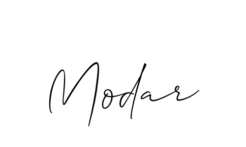 It looks lik you need a new signature style for name Modar. Design unique handwritten (Allison_Script) signature with our free signature maker in just a few clicks. Modar signature style 2 images and pictures png