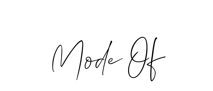 Best and Professional Signature Style for Mode Of. Allison_Script Best Signature Style Collection. Mode Of signature style 2 images and pictures png