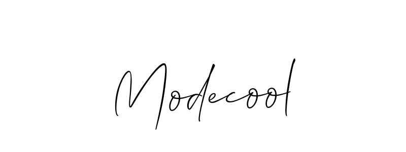 Make a short Modecool signature style. Manage your documents anywhere anytime using Allison_Script. Create and add eSignatures, submit forms, share and send files easily. Modecool signature style 2 images and pictures png