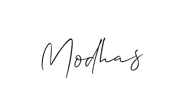 Modhas stylish signature style. Best Handwritten Sign (Allison_Script) for my name. Handwritten Signature Collection Ideas for my name Modhas. Modhas signature style 2 images and pictures png