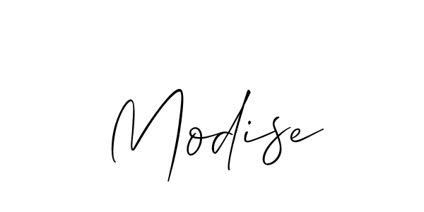 Allison_Script is a professional signature style that is perfect for those who want to add a touch of class to their signature. It is also a great choice for those who want to make their signature more unique. Get Modise name to fancy signature for free. Modise signature style 2 images and pictures png