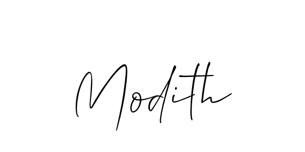 How to Draw Modith signature style? Allison_Script is a latest design signature styles for name Modith. Modith signature style 2 images and pictures png