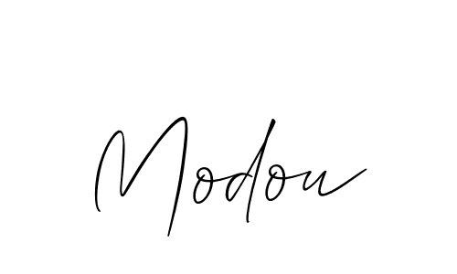How to make Modou name signature. Use Allison_Script style for creating short signs online. This is the latest handwritten sign. Modou signature style 2 images and pictures png