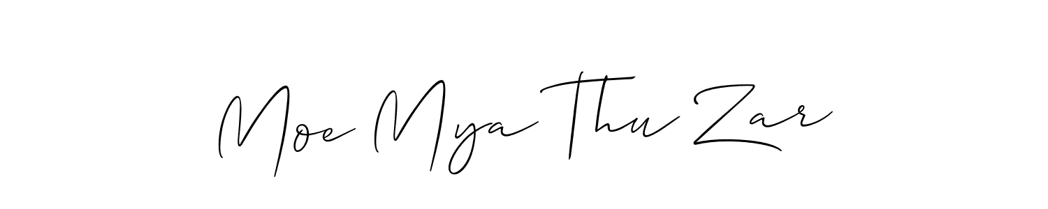 You can use this online signature creator to create a handwritten signature for the name Moe Mya Thu Zar. This is the best online autograph maker. Moe Mya Thu Zar signature style 2 images and pictures png