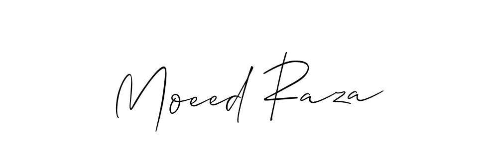 if you are searching for the best signature style for your name Moeed Raza. so please give up your signature search. here we have designed multiple signature styles  using Allison_Script. Moeed Raza signature style 2 images and pictures png