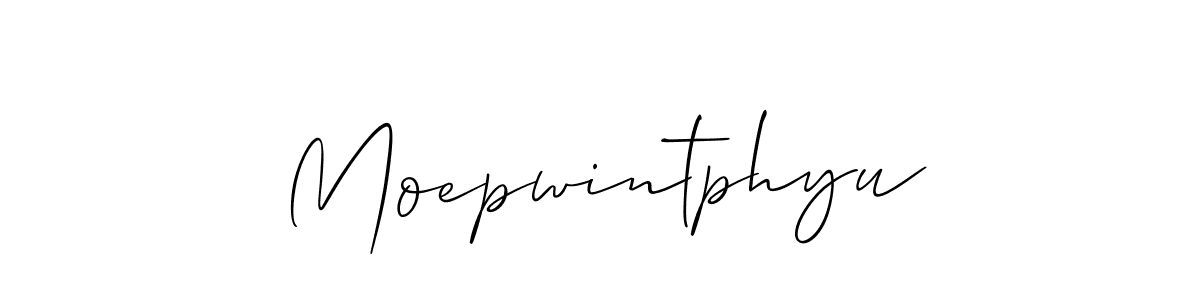 Once you've used our free online signature maker to create your best signature Allison_Script style, it's time to enjoy all of the benefits that Moepwintphyu name signing documents. Moepwintphyu signature style 2 images and pictures png