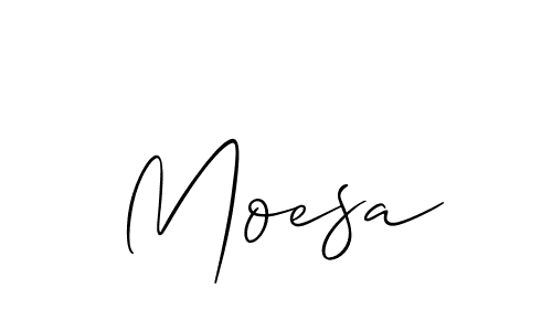 Similarly Allison_Script is the best handwritten signature design. Signature creator online .You can use it as an online autograph creator for name Moesa. Moesa signature style 2 images and pictures png