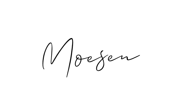 How to Draw Moesen signature style? Allison_Script is a latest design signature styles for name Moesen. Moesen signature style 2 images and pictures png