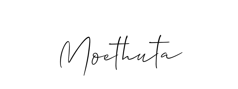 Once you've used our free online signature maker to create your best signature Allison_Script style, it's time to enjoy all of the benefits that Moethuta name signing documents. Moethuta signature style 2 images and pictures png