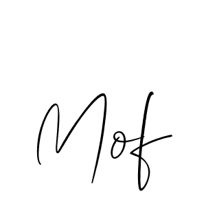 You should practise on your own different ways (Allison_Script) to write your name (Mof) in signature. don't let someone else do it for you. Mof signature style 2 images and pictures png