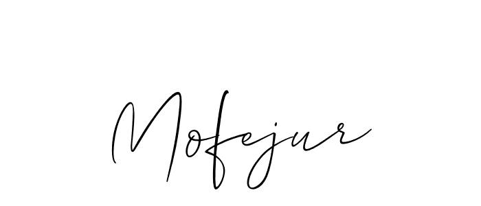 Once you've used our free online signature maker to create your best signature Allison_Script style, it's time to enjoy all of the benefits that Mofejur name signing documents. Mofejur signature style 2 images and pictures png