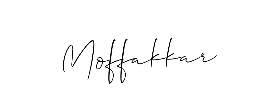 Create a beautiful signature design for name Moffakkar. With this signature (Allison_Script) fonts, you can make a handwritten signature for free. Moffakkar signature style 2 images and pictures png