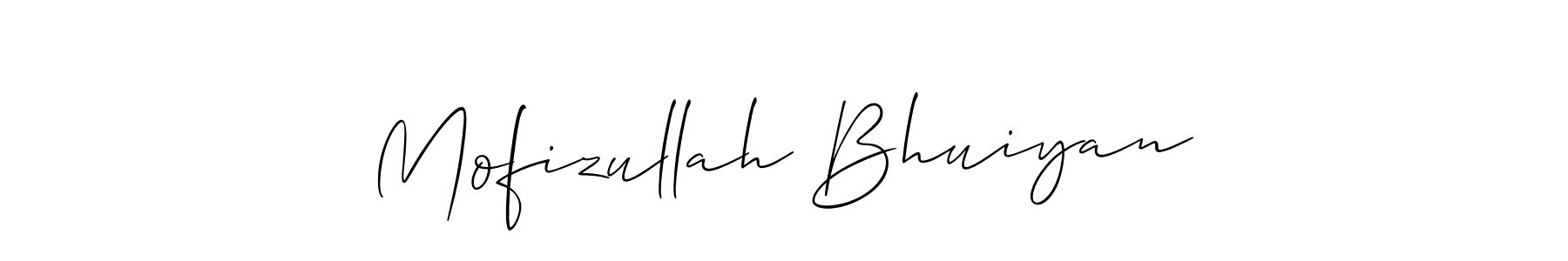 Make a beautiful signature design for name Mofizullah Bhuiyan. Use this online signature maker to create a handwritten signature for free. Mofizullah Bhuiyan signature style 2 images and pictures png