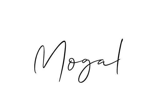 The best way (Allison_Script) to make a short signature is to pick only two or three words in your name. The name Mogal include a total of six letters. For converting this name. Mogal signature style 2 images and pictures png