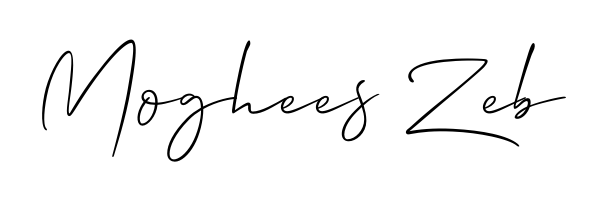 The Allison_Script handwriting style adds charm and authenticity to name Moghees Zeb. A wonderful choice for personal thank-you notes. Moghees Zeb signature style 2 images and pictures png