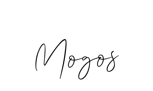 Create a beautiful signature design for name Mogos. With this signature (Allison_Script) fonts, you can make a handwritten signature for free. Mogos signature style 2 images and pictures png