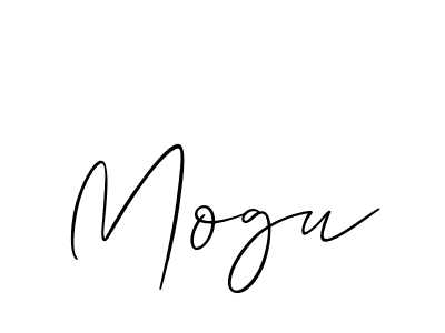 Make a short Mogu signature style. Manage your documents anywhere anytime using Allison_Script. Create and add eSignatures, submit forms, share and send files easily. Mogu signature style 2 images and pictures png