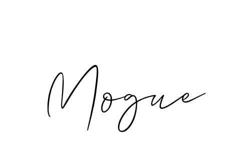 Best and Professional Signature Style for Mogue. Allison_Script Best Signature Style Collection. Mogue signature style 2 images and pictures png