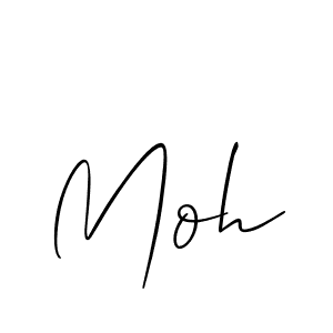 It looks lik you need a new signature style for name Moh. Design unique handwritten (Allison_Script) signature with our free signature maker in just a few clicks. Moh signature style 2 images and pictures png