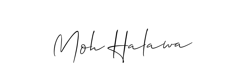 Best and Professional Signature Style for Moh Halawa. Allison_Script Best Signature Style Collection. Moh Halawa signature style 2 images and pictures png