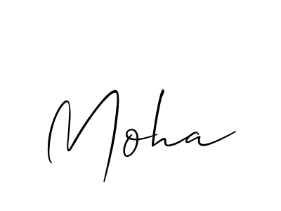 Once you've used our free online signature maker to create your best signature Allison_Script style, it's time to enjoy all of the benefits that Moha name signing documents. Moha signature style 2 images and pictures png