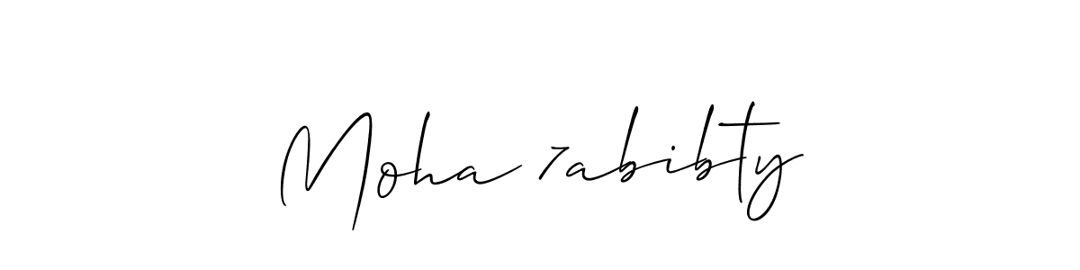 Moha 7abibty stylish signature style. Best Handwritten Sign (Allison_Script) for my name. Handwritten Signature Collection Ideas for my name Moha 7abibty. Moha 7abibty signature style 2 images and pictures png