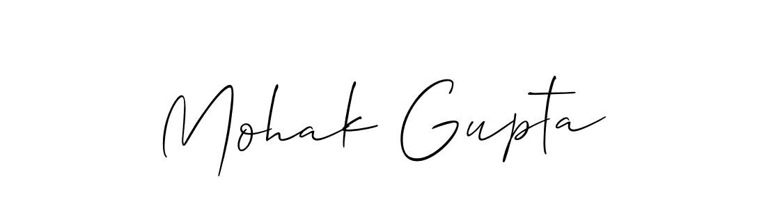 Make a beautiful signature design for name Mohak Gupta. Use this online signature maker to create a handwritten signature for free. Mohak Gupta signature style 2 images and pictures png
