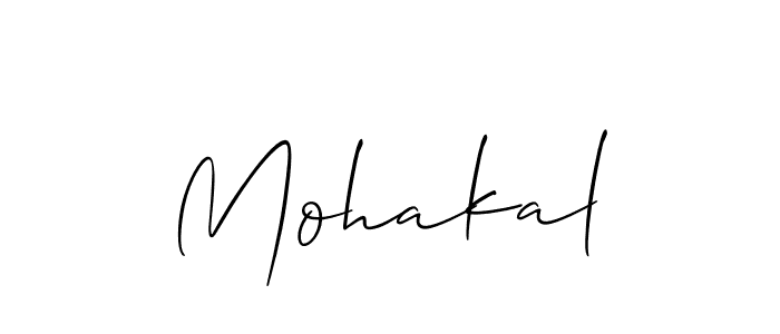 You should practise on your own different ways (Allison_Script) to write your name (Mohakal) in signature. don't let someone else do it for you. Mohakal signature style 2 images and pictures png