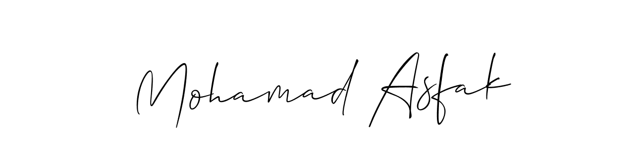 You can use this online signature creator to create a handwritten signature for the name Mohamad Asfak. This is the best online autograph maker. Mohamad Asfak signature style 2 images and pictures png