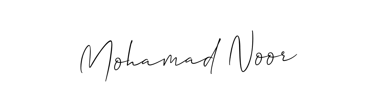 You can use this online signature creator to create a handwritten signature for the name Mohamad Noor. This is the best online autograph maker. Mohamad Noor signature style 2 images and pictures png