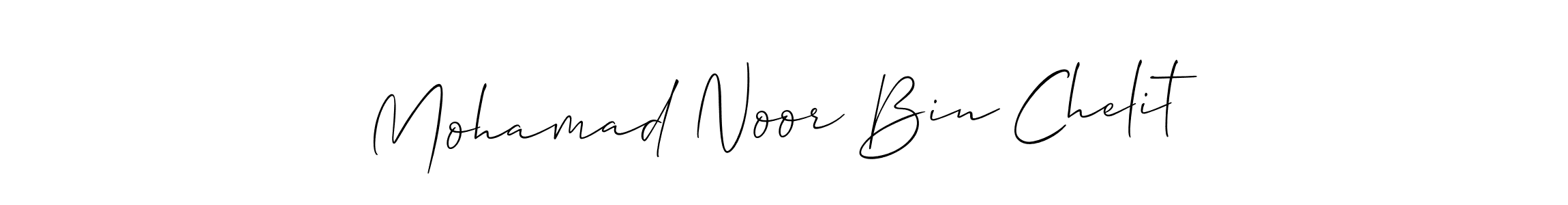 Check out images of Autograph of Mohamad Noor Bin Chelit name. Actor Mohamad Noor Bin Chelit Signature Style. Allison_Script is a professional sign style online. Mohamad Noor Bin Chelit signature style 2 images and pictures png