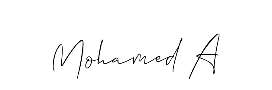 This is the best signature style for the Mohamed A name. Also you like these signature font (Allison_Script). Mix name signature. Mohamed A signature style 2 images and pictures png