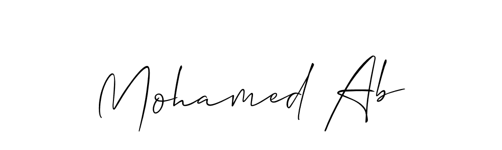 Here are the top 10 professional signature styles for the name Mohamed Ab. These are the best autograph styles you can use for your name. Mohamed Ab signature style 2 images and pictures png