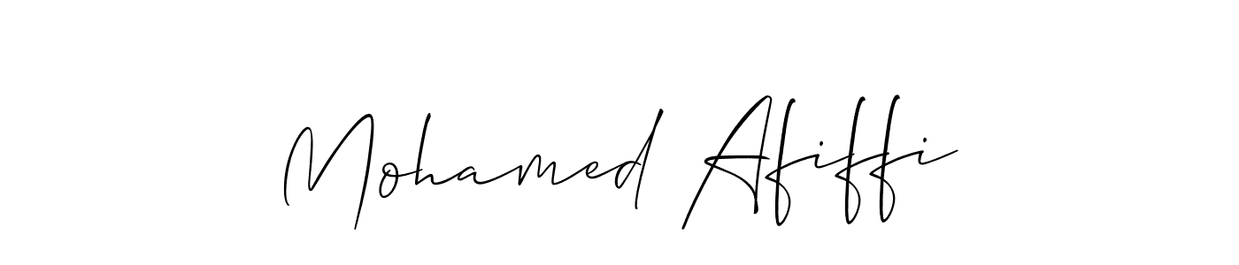 How to Draw Mohamed Afiffi signature style? Allison_Script is a latest design signature styles for name Mohamed Afiffi. Mohamed Afiffi signature style 2 images and pictures png