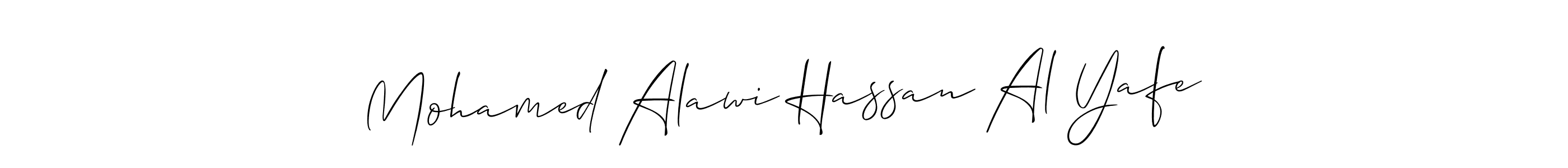 Make a beautiful signature design for name Mohamed Alawi Hassan Al Yafe. Use this online signature maker to create a handwritten signature for free. Mohamed Alawi Hassan Al Yafe signature style 2 images and pictures png