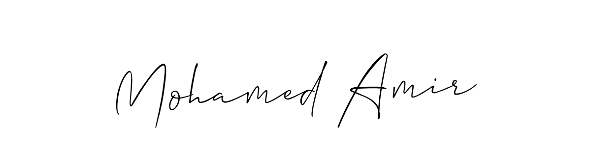 Here are the top 10 professional signature styles for the name Mohamed Amir. These are the best autograph styles you can use for your name. Mohamed Amir signature style 2 images and pictures png