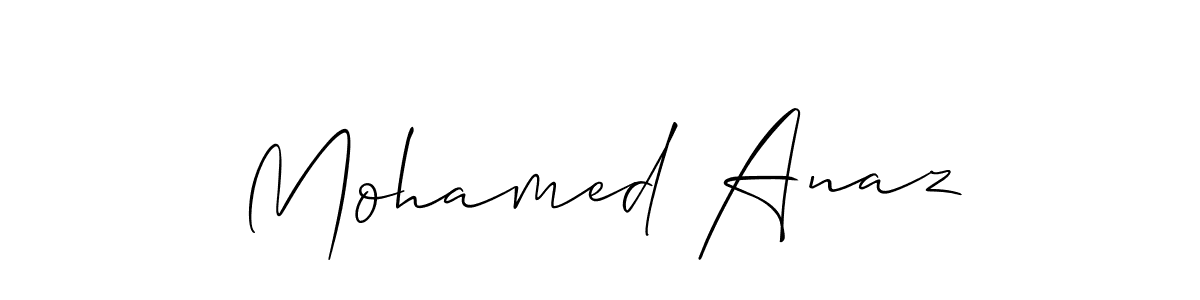 Once you've used our free online signature maker to create your best signature Allison_Script style, it's time to enjoy all of the benefits that Mohamed Anaz name signing documents. Mohamed Anaz signature style 2 images and pictures png