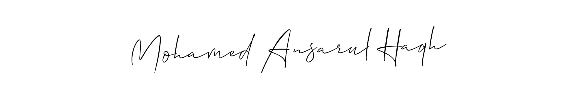 Once you've used our free online signature maker to create your best signature Allison_Script style, it's time to enjoy all of the benefits that Mohamed Ansarul Haqh name signing documents. Mohamed Ansarul Haqh signature style 2 images and pictures png