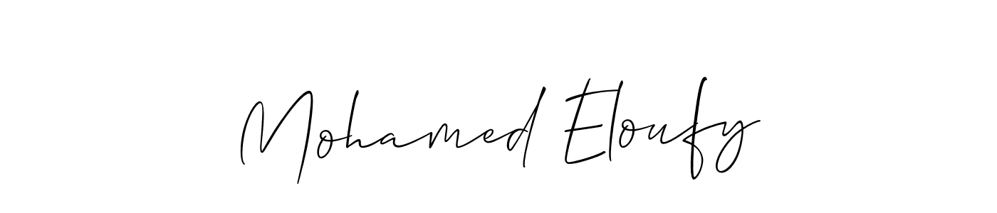 Here are the top 10 professional signature styles for the name Mohamed Eloufy. These are the best autograph styles you can use for your name. Mohamed Eloufy signature style 2 images and pictures png