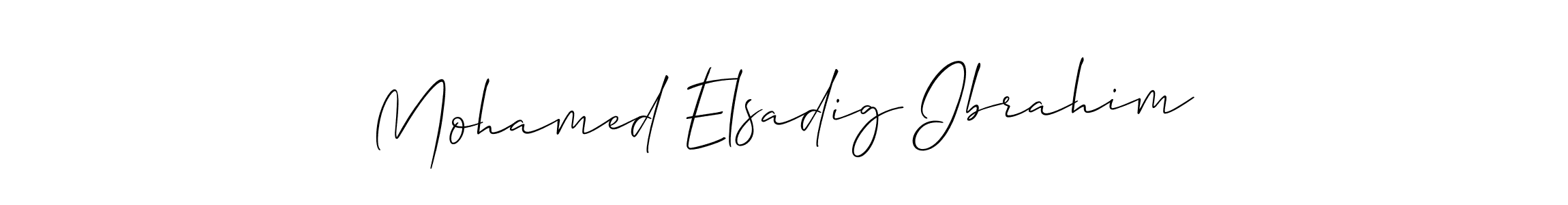 You can use this online signature creator to create a handwritten signature for the name Mohamed Elsadig Ibrahim. This is the best online autograph maker. Mohamed Elsadig Ibrahim signature style 2 images and pictures png