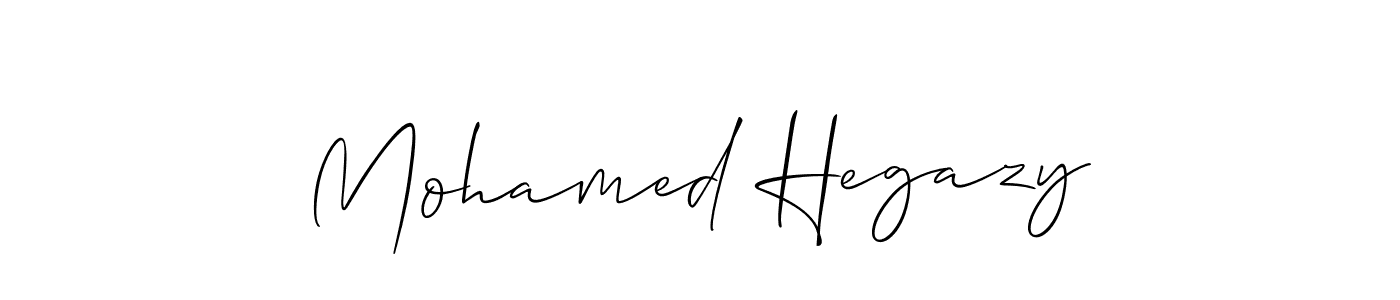 Make a beautiful signature design for name Mohamed Hegazy. Use this online signature maker to create a handwritten signature for free. Mohamed Hegazy signature style 2 images and pictures png