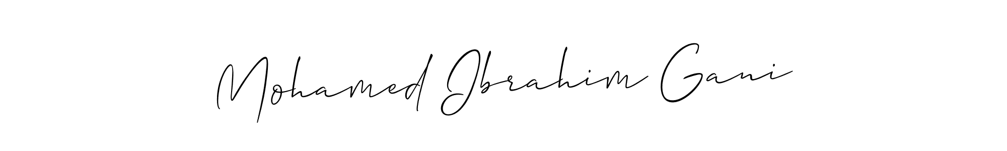 You can use this online signature creator to create a handwritten signature for the name Mohamed Ibrahim Gani. This is the best online autograph maker. Mohamed Ibrahim Gani signature style 2 images and pictures png