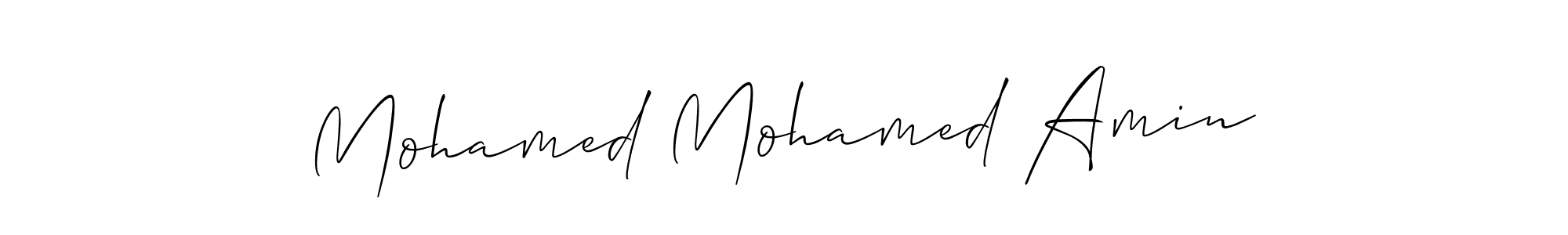 Make a beautiful signature design for name Mohamed Mohamed Amin. Use this online signature maker to create a handwritten signature for free. Mohamed Mohamed Amin signature style 2 images and pictures png