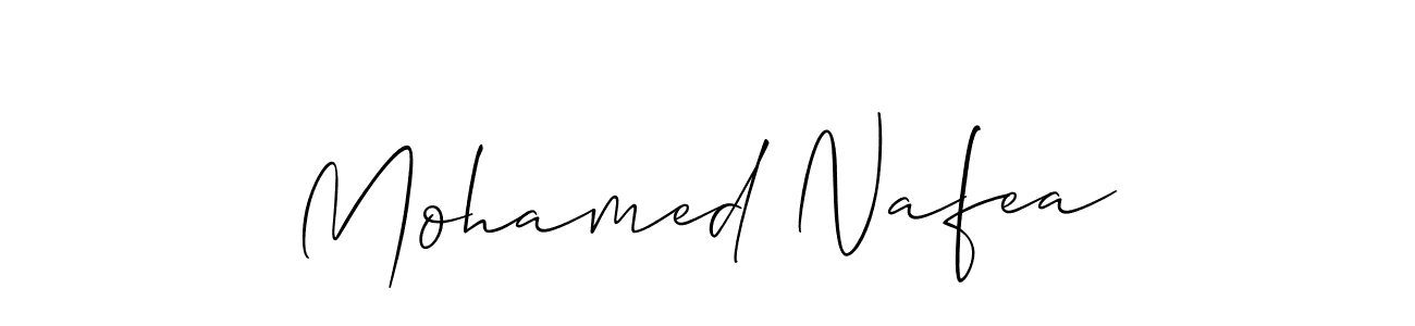 Design your own signature with our free online signature maker. With this signature software, you can create a handwritten (Allison_Script) signature for name Mohamed Nafea. Mohamed Nafea signature style 2 images and pictures png