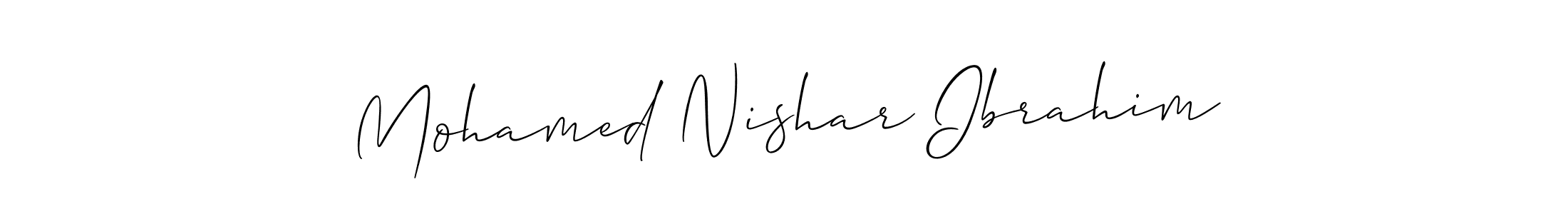 Here are the top 10 professional signature styles for the name Mohamed Nishar Ibrahim. These are the best autograph styles you can use for your name. Mohamed Nishar Ibrahim signature style 2 images and pictures png