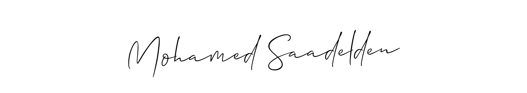 Here are the top 10 professional signature styles for the name Mohamed Saadelden. These are the best autograph styles you can use for your name. Mohamed Saadelden signature style 2 images and pictures png