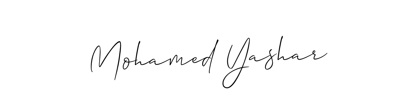 Make a beautiful signature design for name Mohamed Yashar. Use this online signature maker to create a handwritten signature for free. Mohamed Yashar signature style 2 images and pictures png