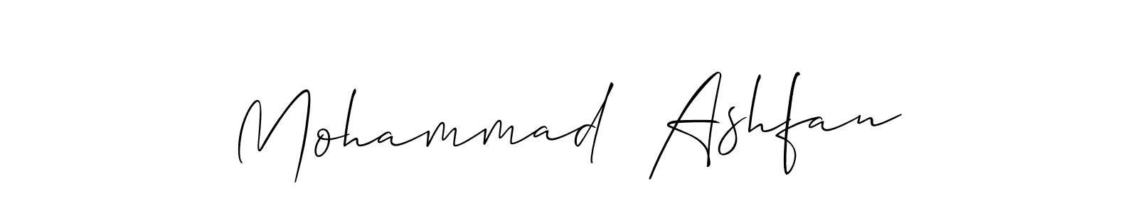 if you are searching for the best signature style for your name Mohammad  Ashfan. so please give up your signature search. here we have designed multiple signature styles  using Allison_Script. Mohammad  Ashfan signature style 2 images and pictures png