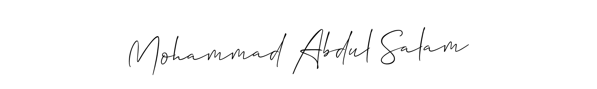 Check out images of Autograph of Mohammad Abdul Salam name. Actor Mohammad Abdul Salam Signature Style. Allison_Script is a professional sign style online. Mohammad Abdul Salam signature style 2 images and pictures png