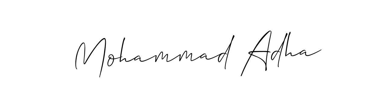 See photos of Mohammad Adha official signature by Spectra . Check more albums & portfolios. Read reviews & check more about Allison_Script font. Mohammad Adha signature style 2 images and pictures png